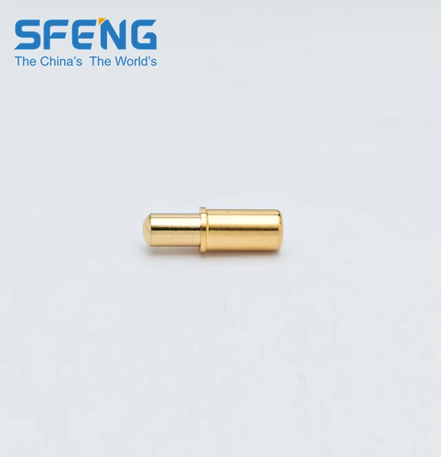 Fabricante Personalizado de alta Qualidade Banhado A Ouro Latão Mola Carregado Pin Contato Elétrica Pogo Pin
