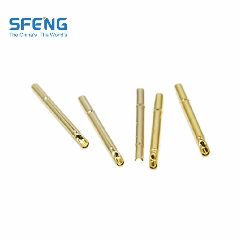 Spring loaded probe pin receptacle