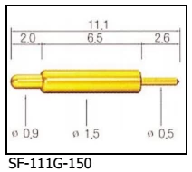 Surface Mount Spring Loaded Pogo Pin