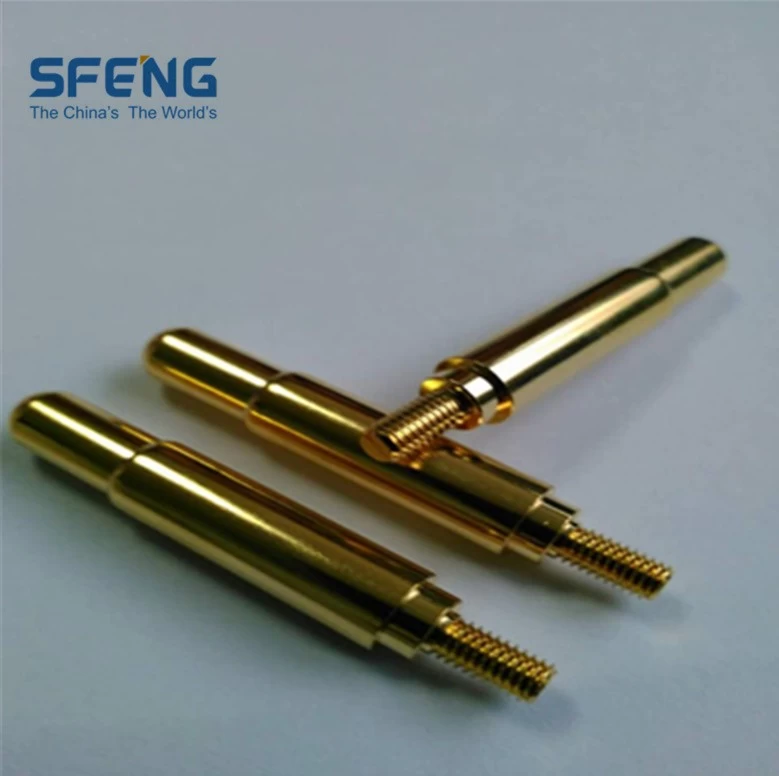 brass material male female large current pogo pin