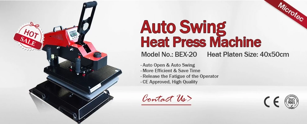 BEX Auto Open Auto Swing Heat Press