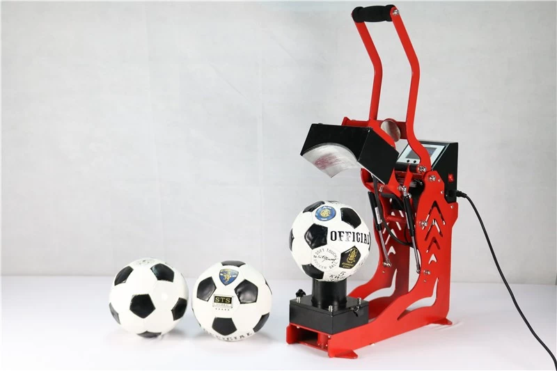 Machine de tampographie pour l'impression sur les ballons de football