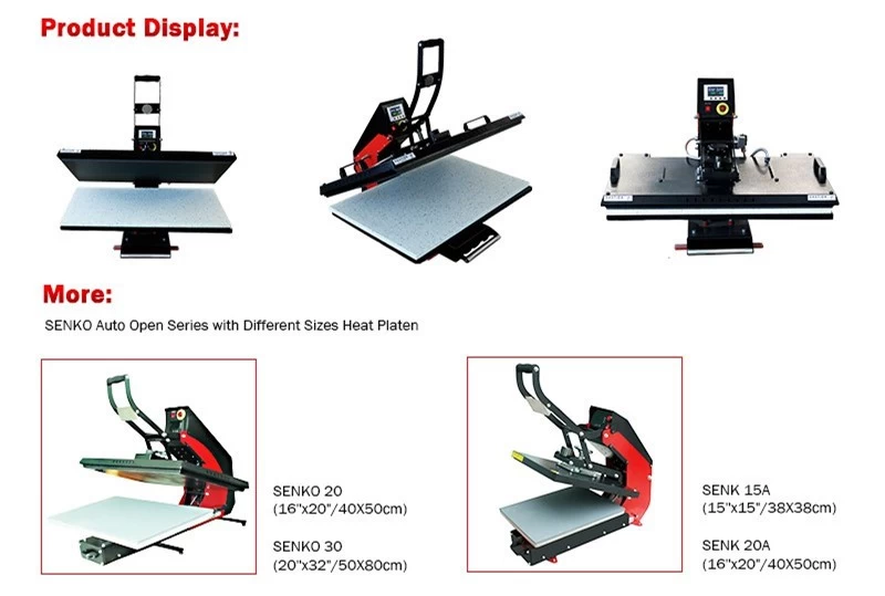 Flat press 40x60 cm control with touch screen - Slider – TIMG Chile