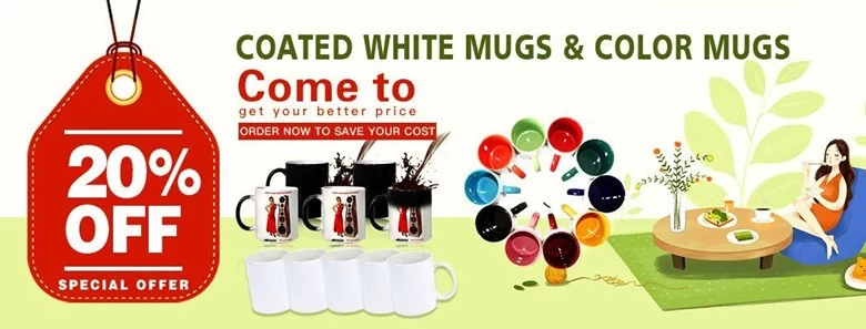 11oz Ceramic Blank White Sublimation Mug Promotion