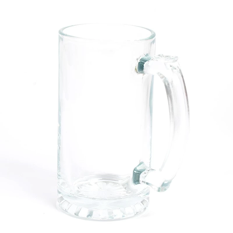 16oz Glossy Sublimation Glass Beer Mug