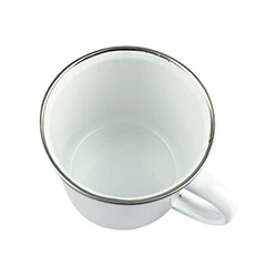 18oz 热升华精美搪瓷杯白盒Φ8.8cm*H8.8cm