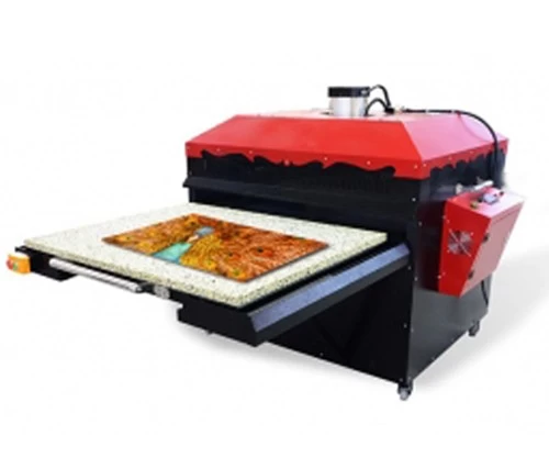 China ASTM-40/48/64-S automatic machine for heat press with single station manufacturer