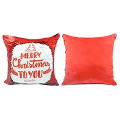 China Reversible Sequin Sublimation Cushion Cover manufacturer