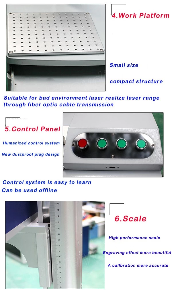 Desktop fiber laser engraver Equipment 