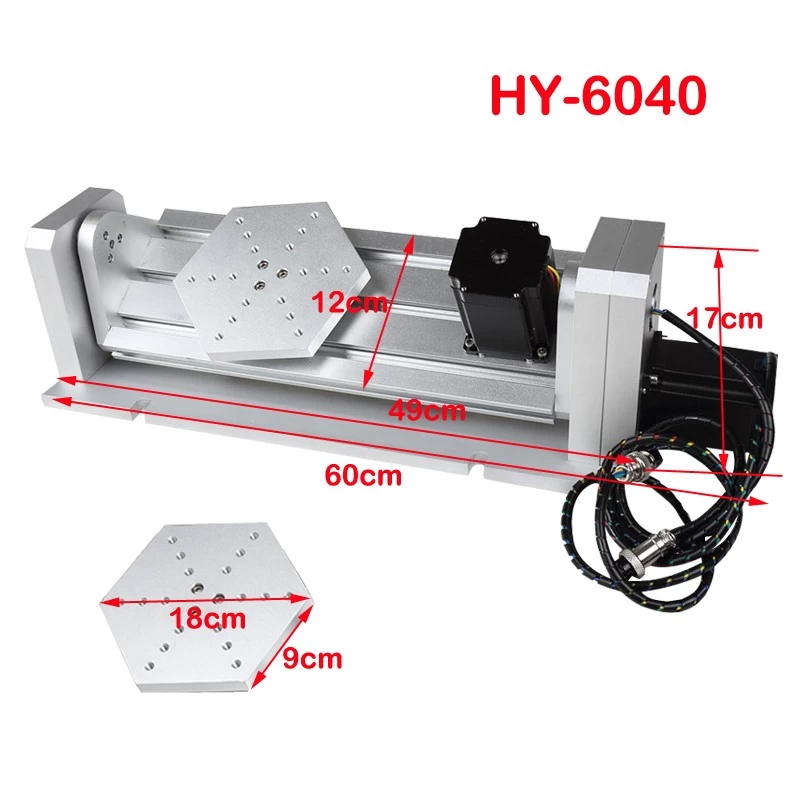 Máquina fresadora CNC de sobremesa de 5 ejes ChinaCNCzone HY-3040