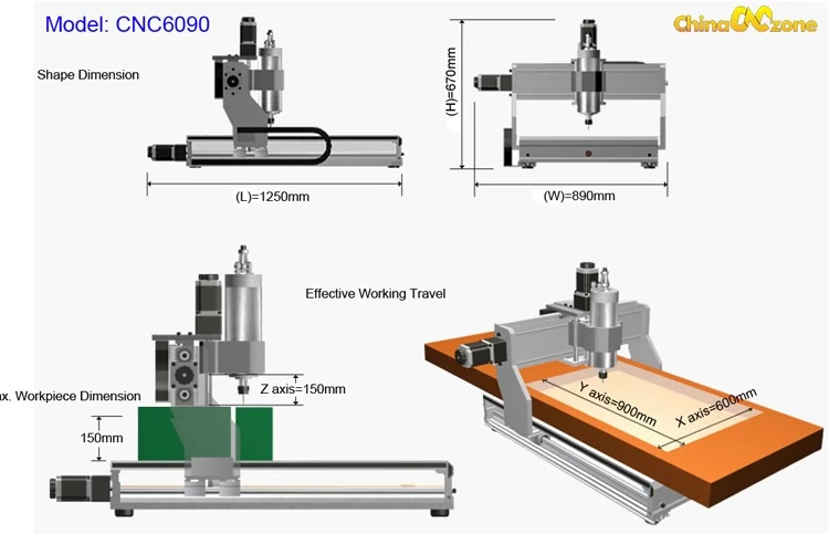 CNC 6090 Router