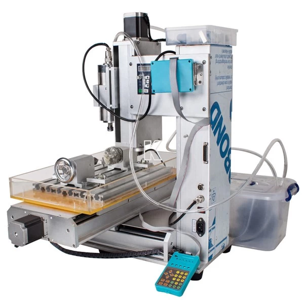 Máquina fresadora CNC de sobremesa de 5 ejes ChinaCNCzone HY-6040