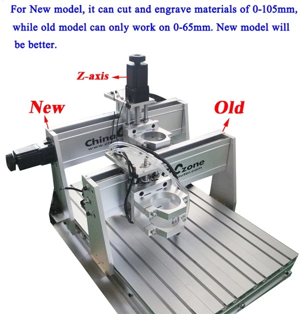 cnc 6040 new and old