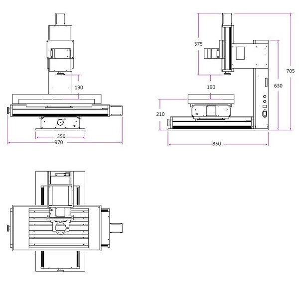 HY-6040 Mini 5 Axis