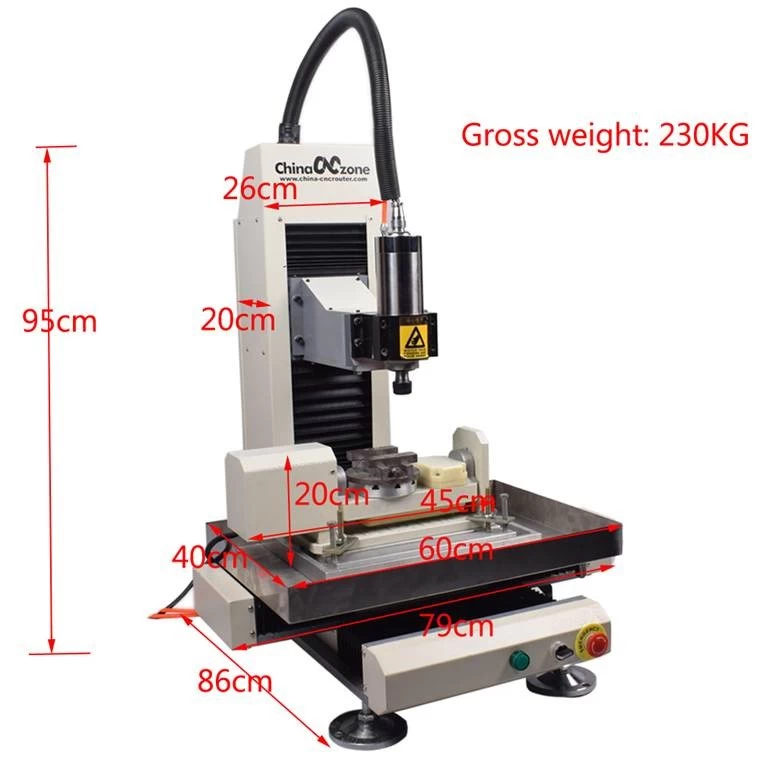 China Desktop 3 Axis Cnc Mill Proveedores, fabricantes, fábrica