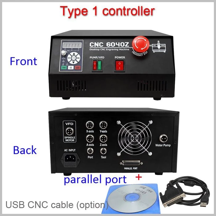 USB and Parallel Controller box