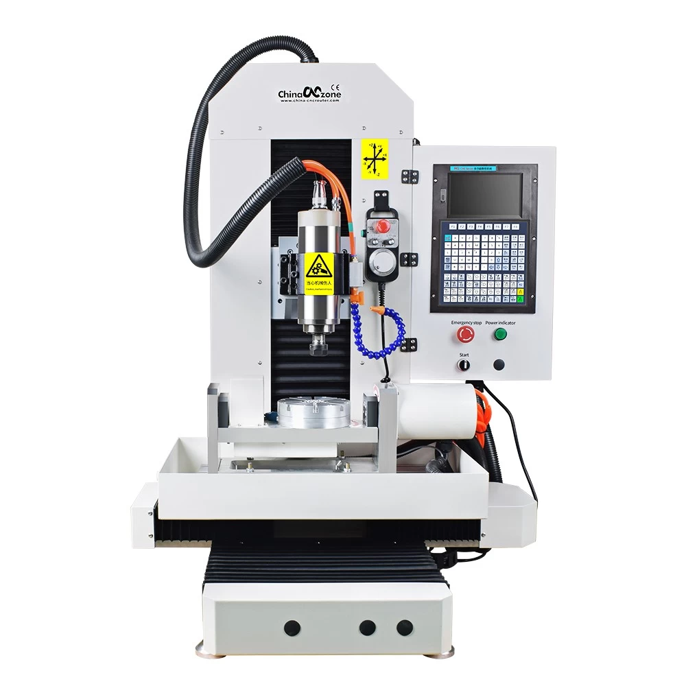 2022 newest  DSP controller system steel structure jewel 5 axis cnc engraving machine