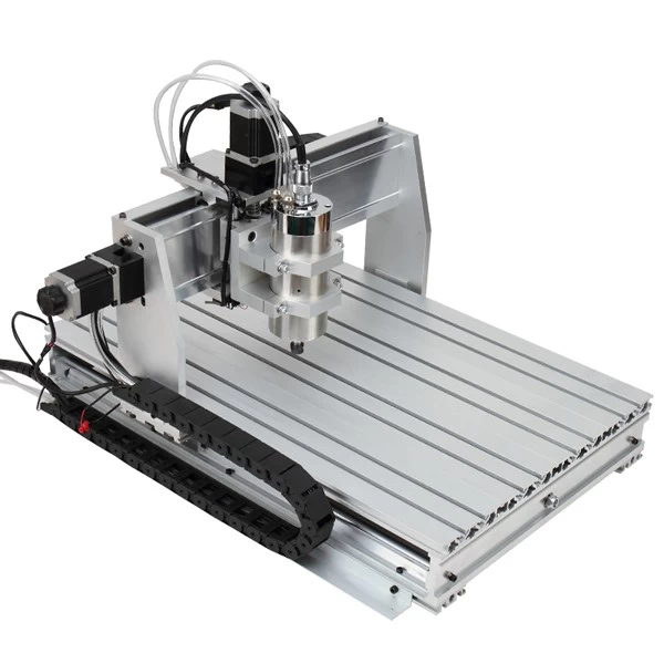 ChinaCNCzone CNC6040Z Mini Aluminum CNC Machine with 2200W Spindle with 3 Axis 4 Axis for Selection