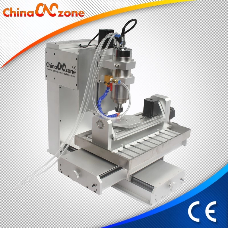 China Mini Desktop 5 Axis CNC Machine HY 3040 For Milling Engraving With Competive Price.