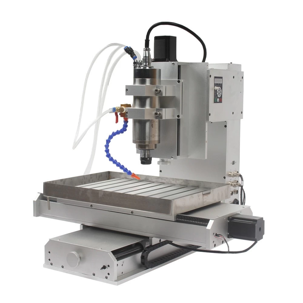 China Mini Desktop 5 Axis CNC Machine HY 3040 For Milling Engraving With Competive Price.