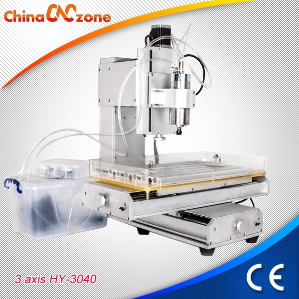 ChinaCNCzone poderoso HY-6040 3 eixo pequeno CNC Router máquina para madeira, acrílico, Craftman, Hobby e Workshop (1500W/2200W)