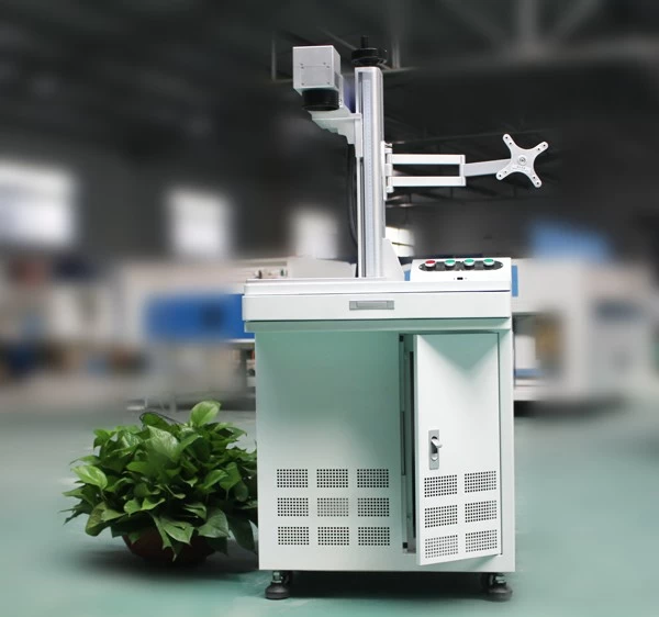 Bureaublad FLM-002 20W Fiber Laser graveur Machine apparatuur voor gravure markering van metaal