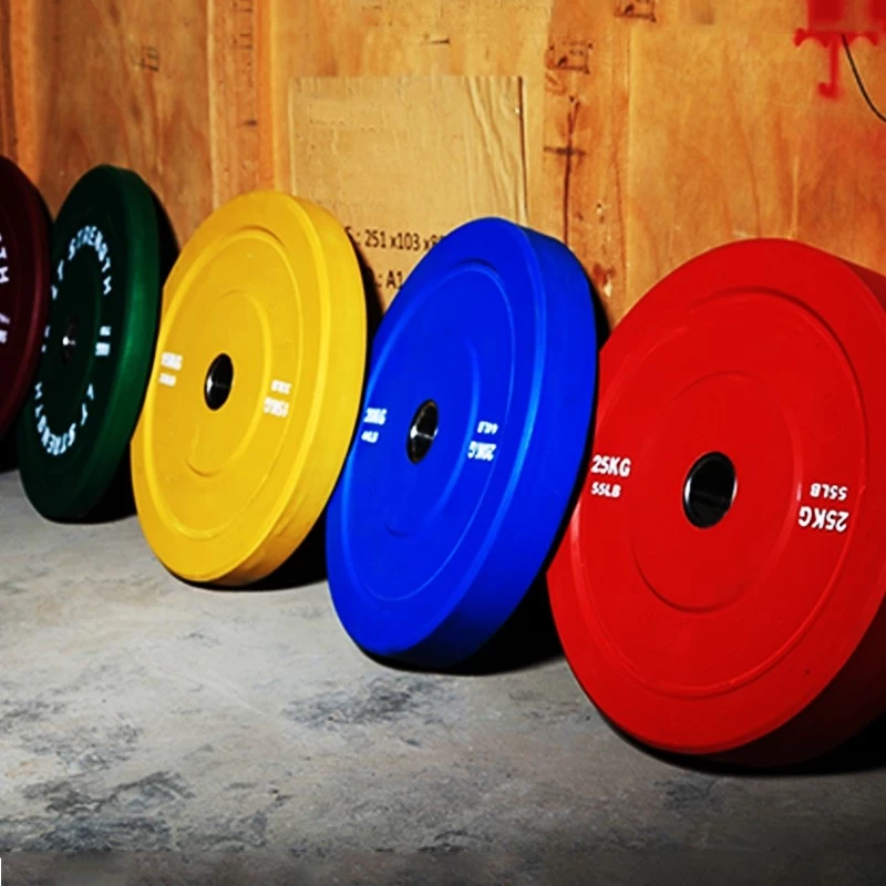 wholesale PU barbell plate 