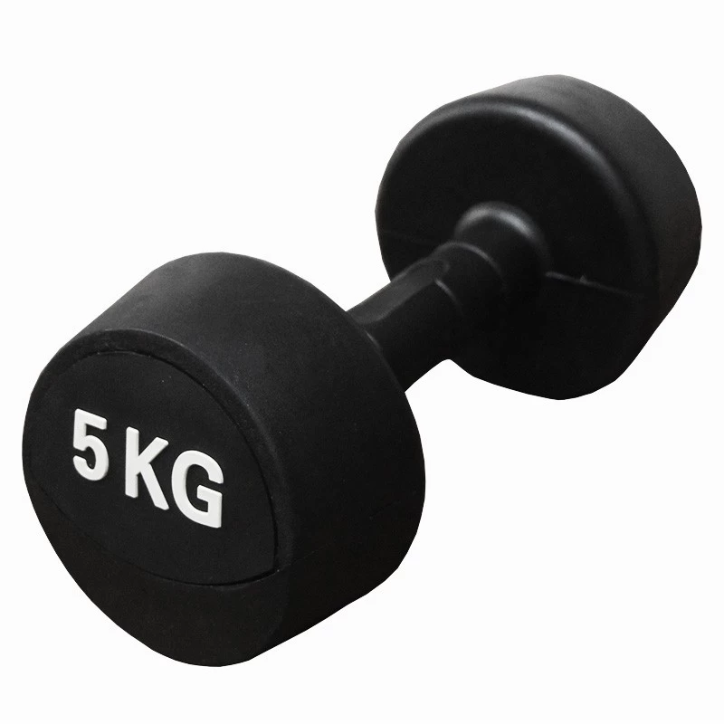 1 to10kg Fitness Rubber Free Dumbbell Weights China Wholesaler