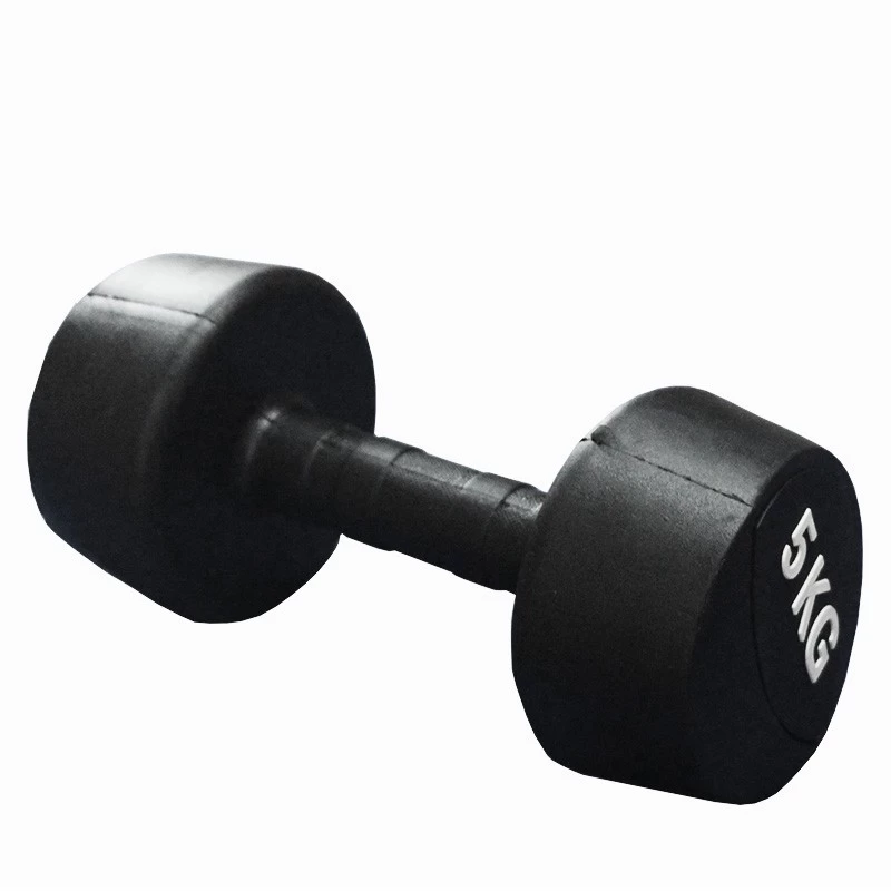 1 to10kg Fitness Rubber Free Dumbbell Weights China Wholesaler