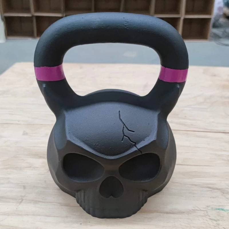 Black powder coated kettlebell fitness training monster kettlebell from China factory