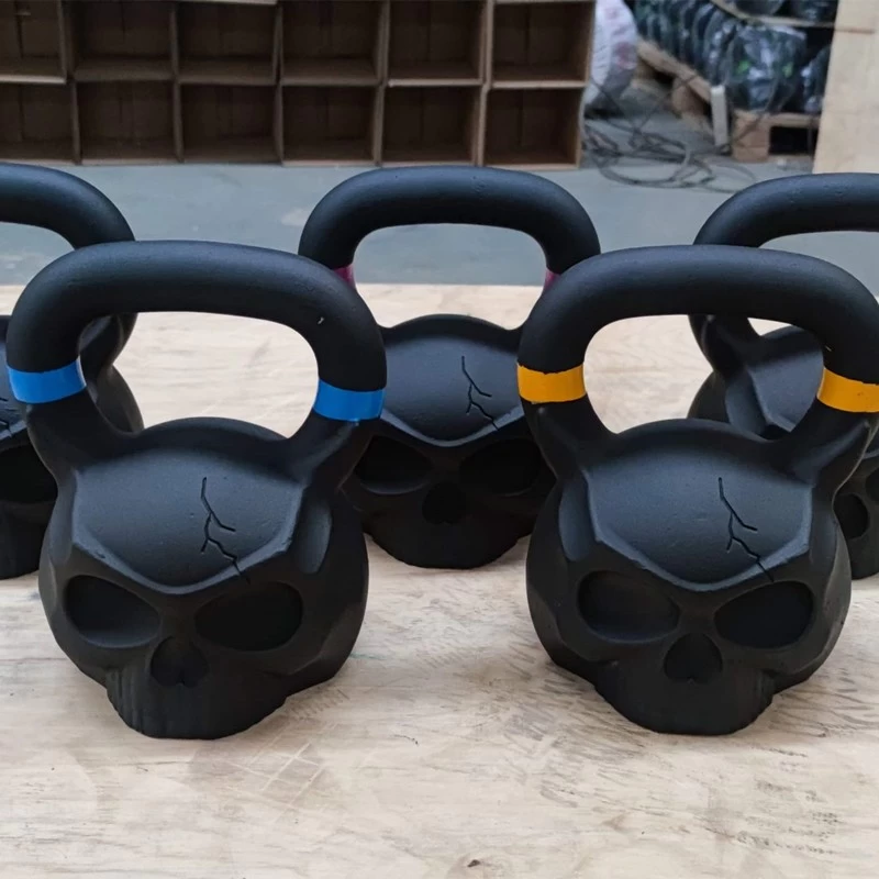 Black powder coated kettlebell fitness training monster kettlebell from China factory