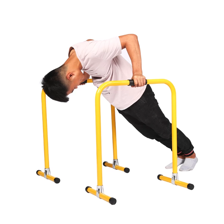 Bracket for frame push up yellow high push up position