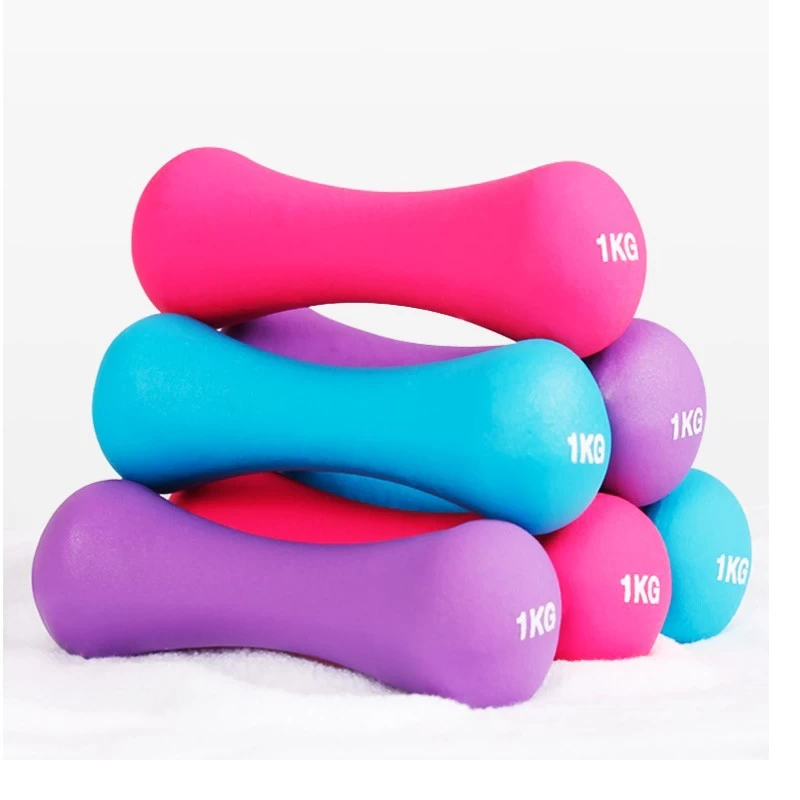 China Body Solid Neoprene Dip Ladies and Kids Aerobic Dumbbell Set Pairs Supplier