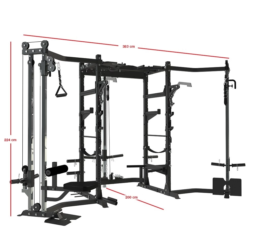 China COMPLETE MODULAR POWER RACK FOR FITNESS Supplier
