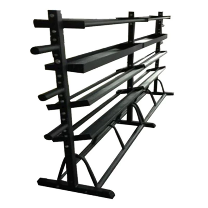 China Commercial Dumbbell Kettlebell Storage Rack Multifunction Gym Rack  Wholesale Supplier
