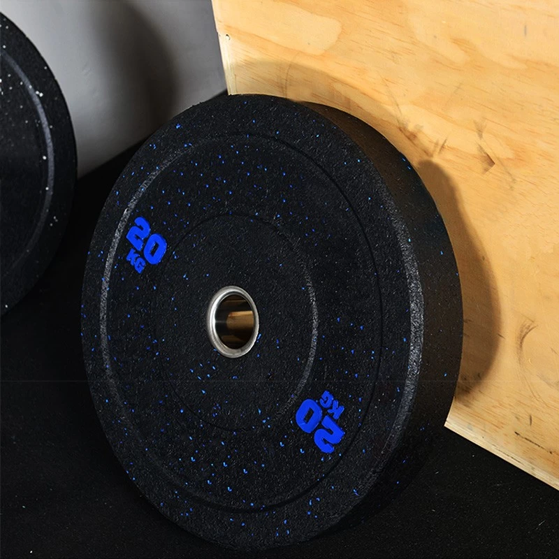China High Temp Rubber Bumper Weightlifting Plates Supplier
