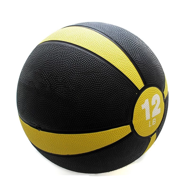 China Weight Training Exercise Rubber Medicine Ball Supplier