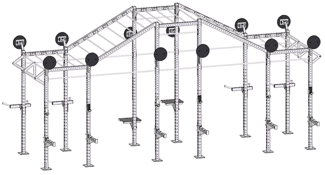 China CF rack with accessories supplier