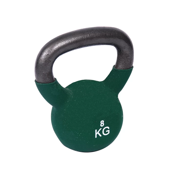 China factory supply gym exercise cast iron neoprene kettlebell