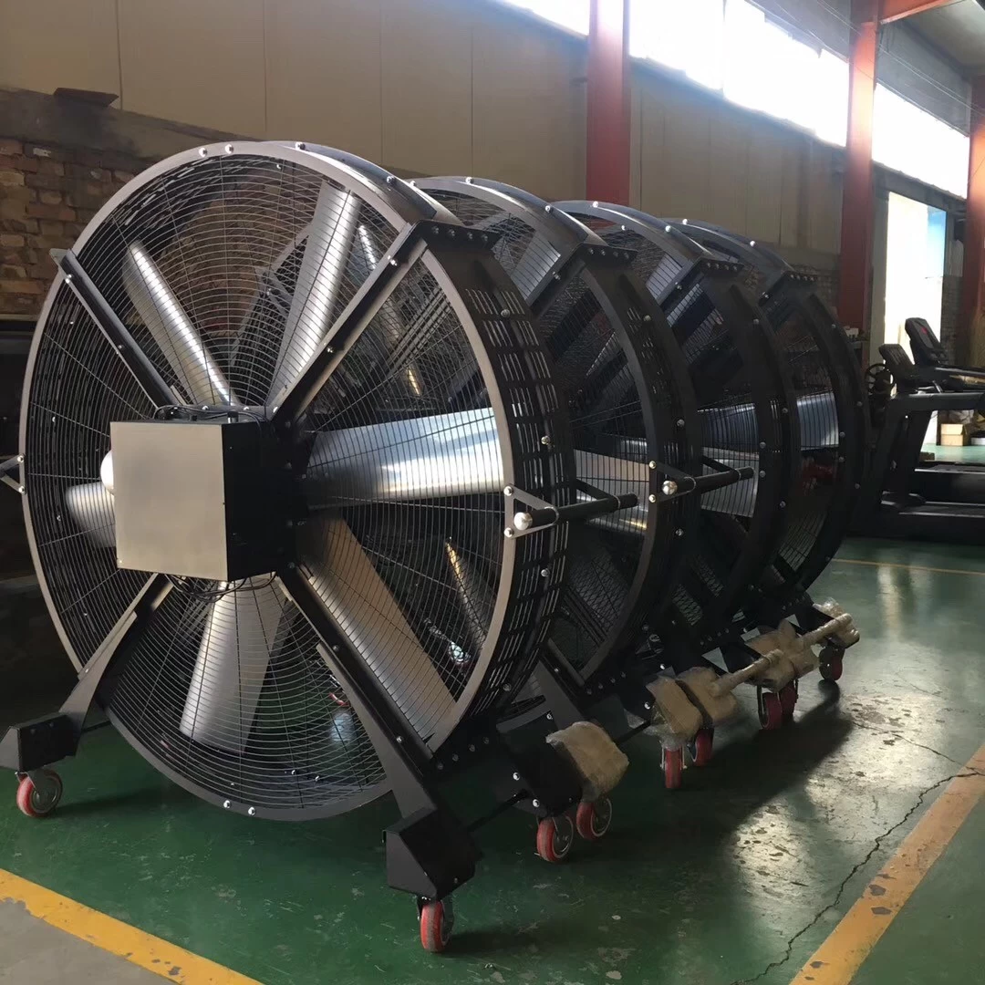 China industrial fans gym fans with wheels