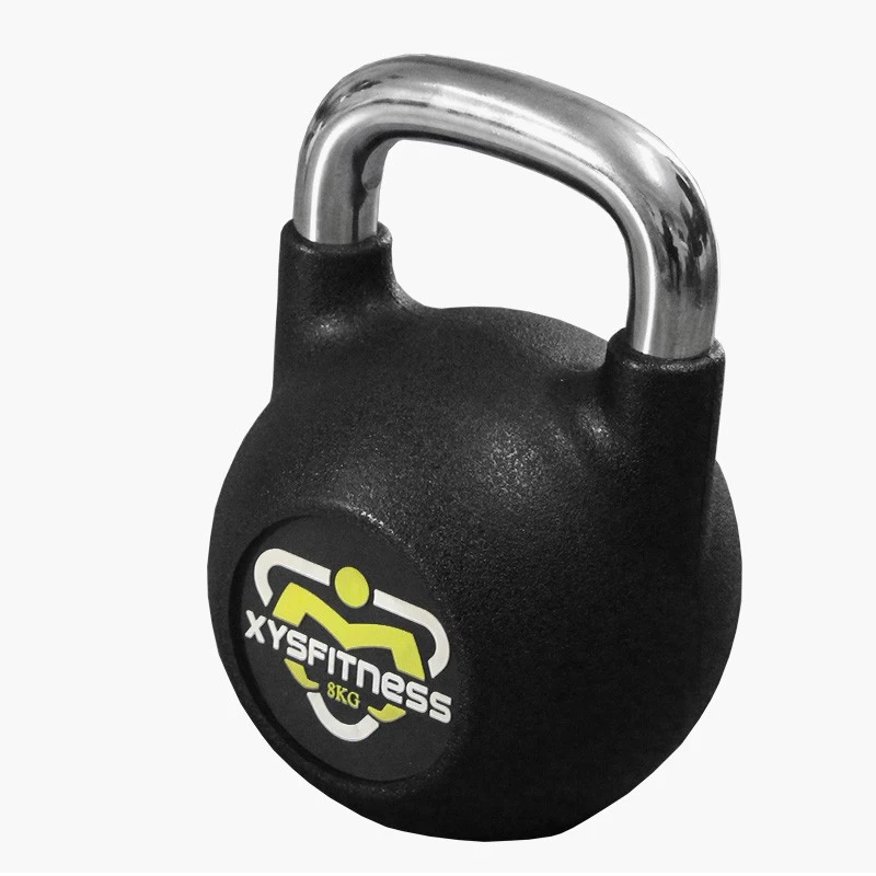 China manufacturer for PU competition kettlebell