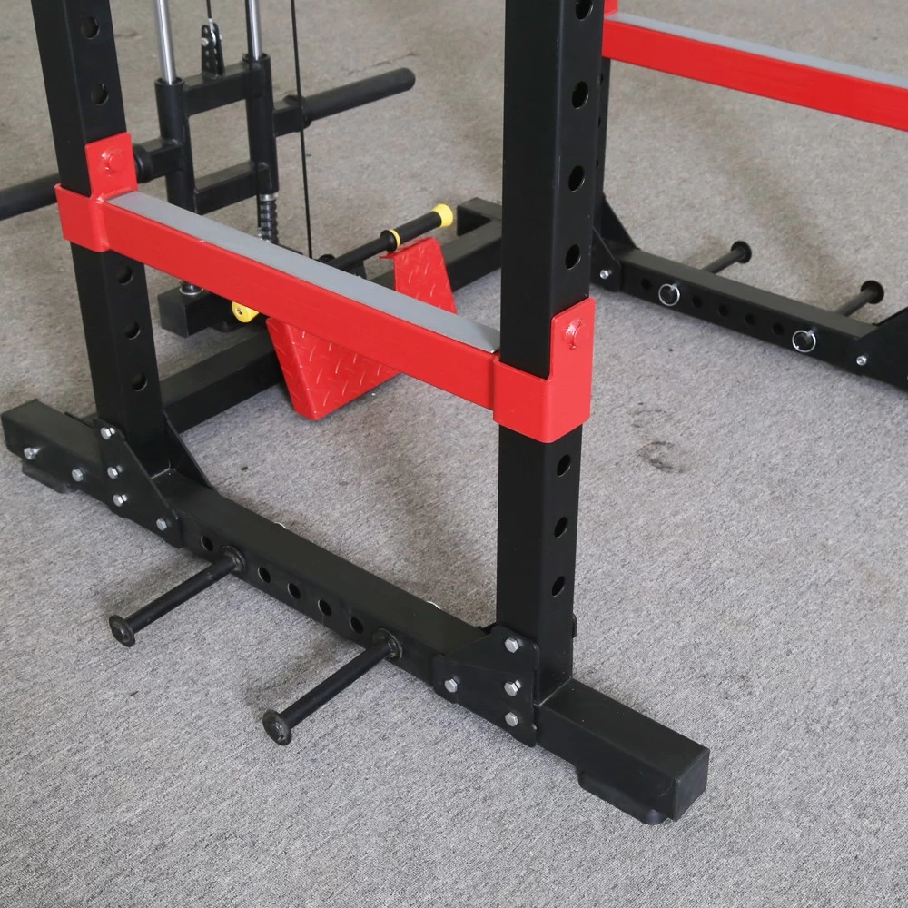 Commercial Multifunctional Gym Weightlifting Equipment Power Rack