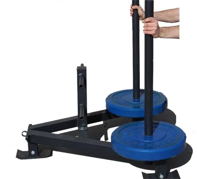 Commercial Push Sled Removeable Handles Exercise Push Sled Fitness Sled For Conditioning CF And Football Workouts