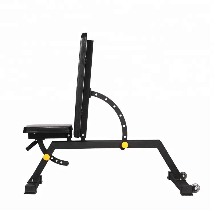 Factory supply gym equipment adjustable bench