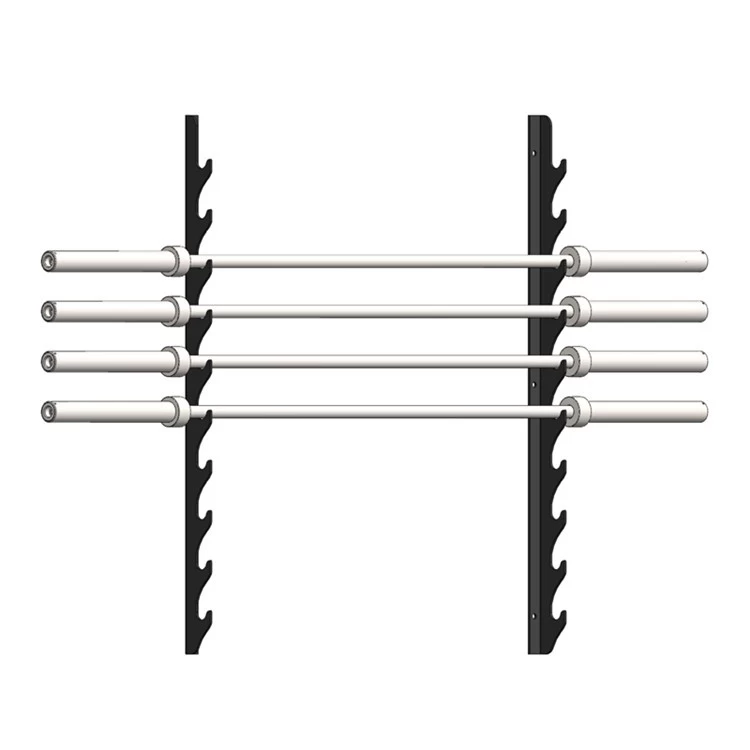 China Fitness bar storage rack wall mount barbell holder barbell rack China factory fabricante