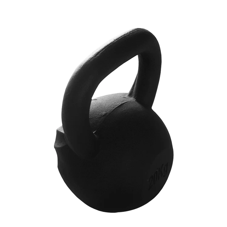 Gym Equipment Black Cast Iron Kettlebell