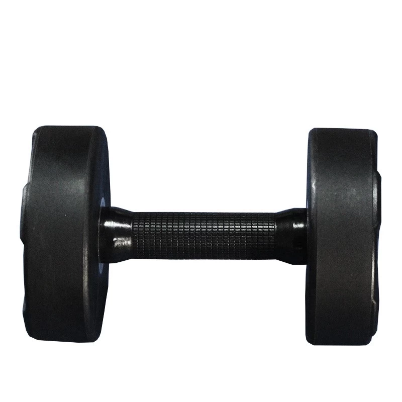 Gym fitness PU dumbbell Round head dumbbell with customize logo
