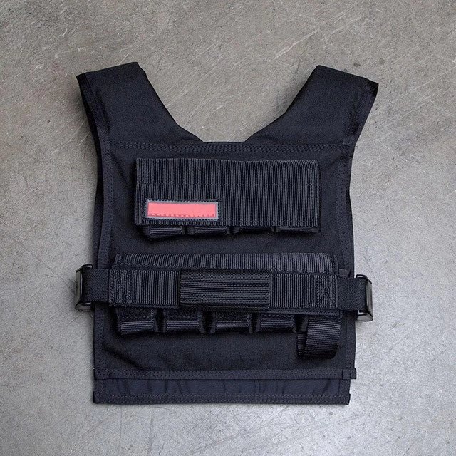 High quality gym training adjustable weight vest plate
