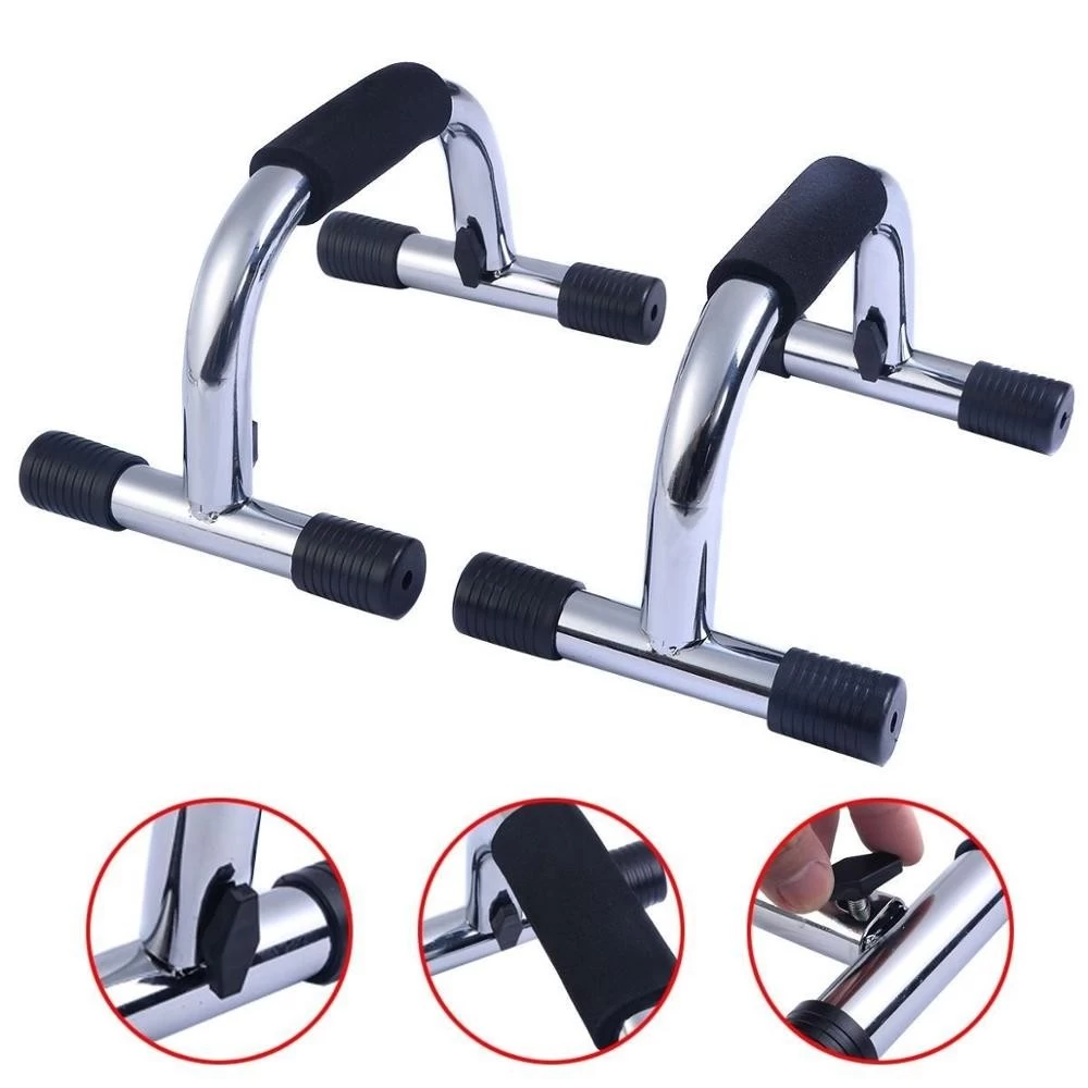 New aerobic exercise outdoor adjustable push up bar