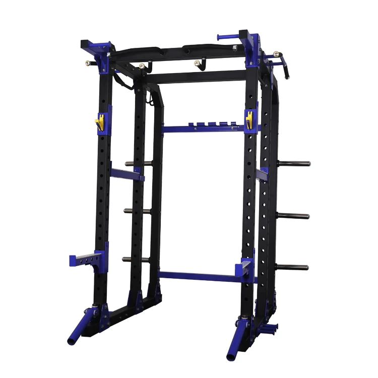 SUPPORTS POUR CAGE RACK SQUAT POWER | CHIN UP & DIPPING STATION